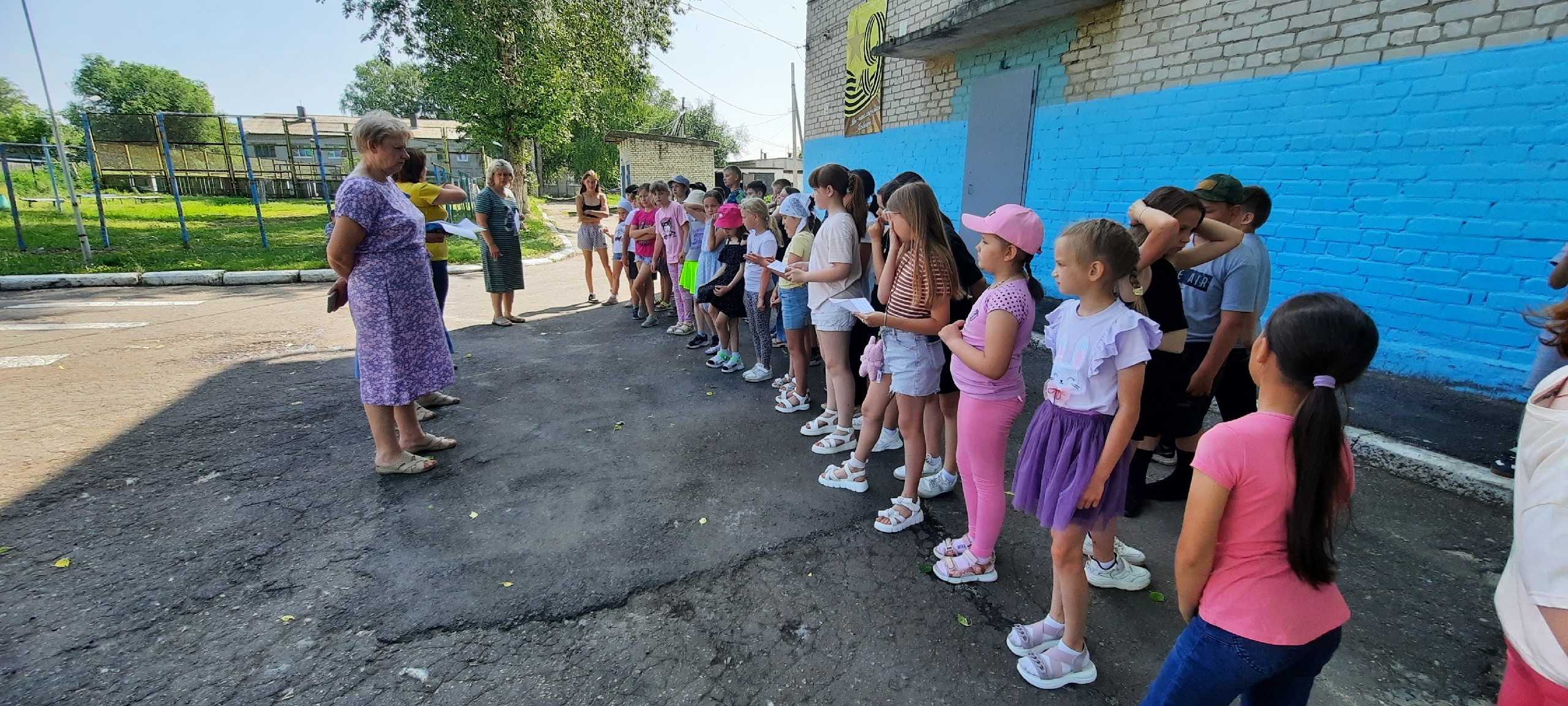 Ещё один день в летнем лагере: «Кладовая природы».